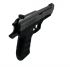 Пневматический пистолет Ekol ES P92 (Beretta) Fume, кал. 4,5 мм (никель), blowback